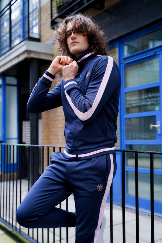 Ohio Tracksuit - Navy / Rose Shadow Blue