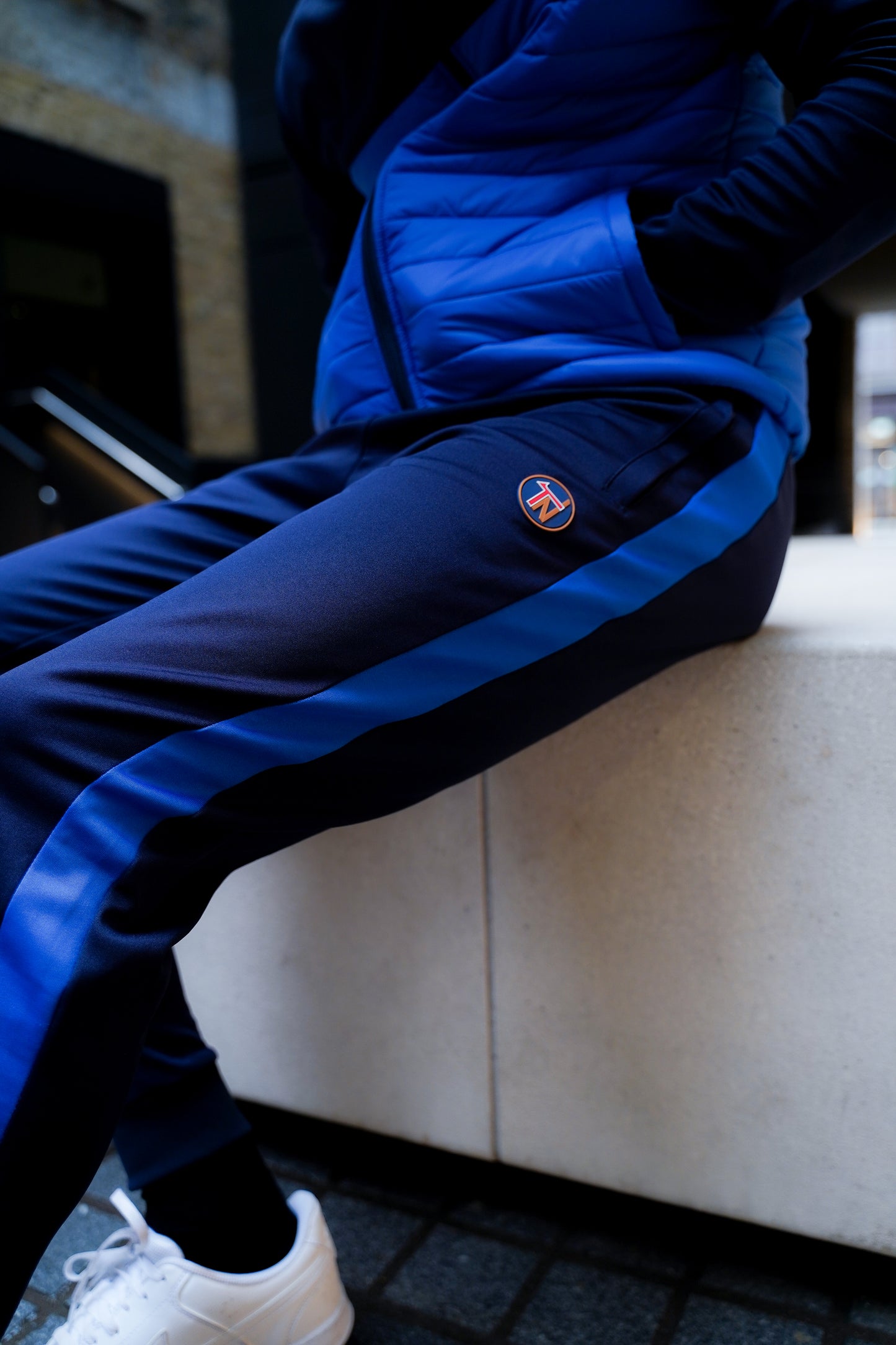 Atlanta Tracksuit - Navy / Skydiver