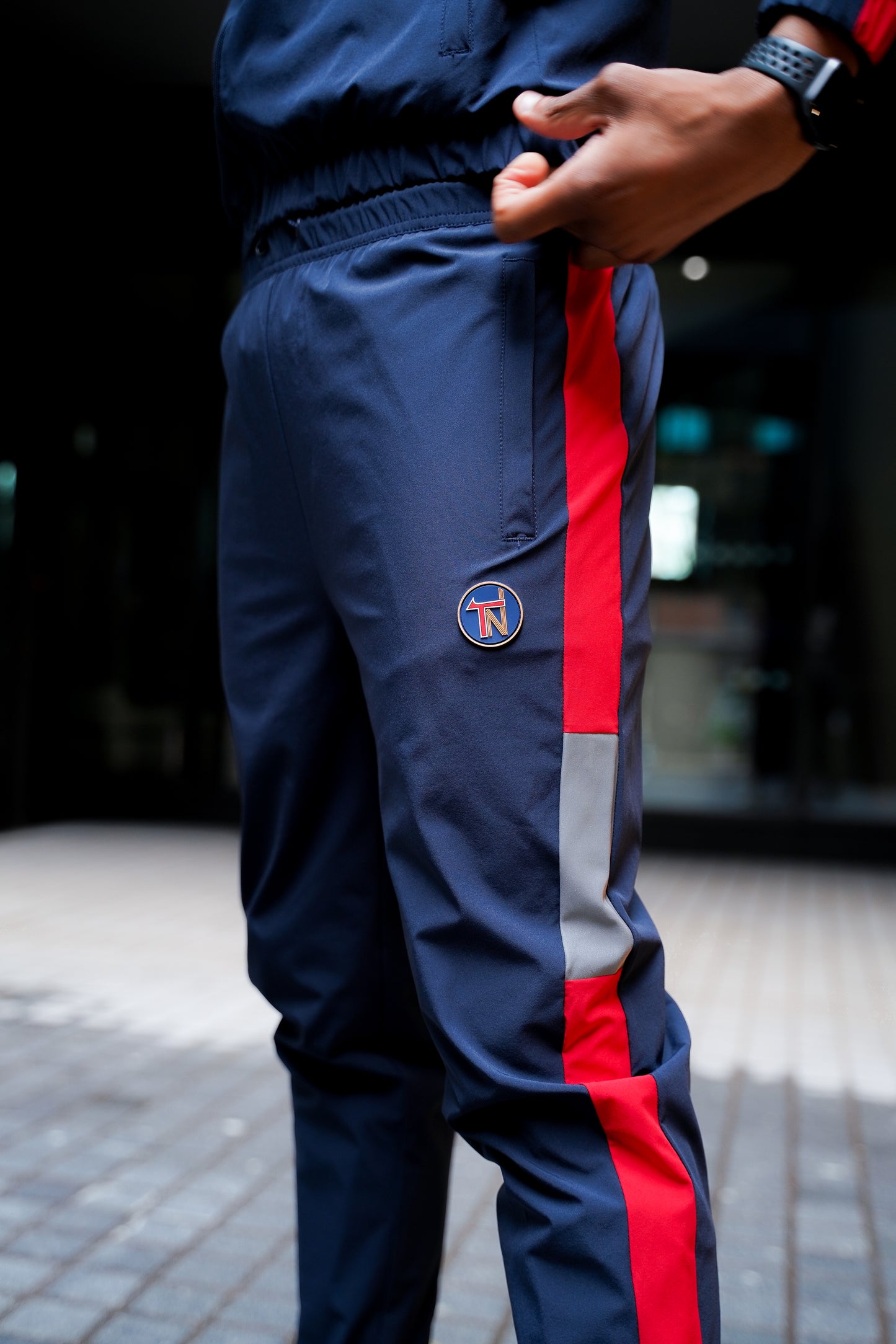 Mexico Tracksuit - Navy / China Red