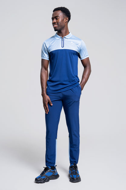 Damage Jogger Set Bleu Galouise