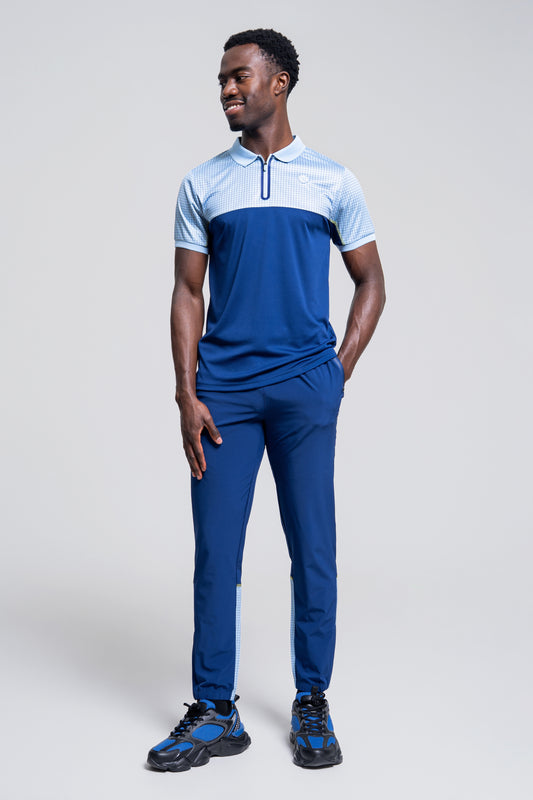 Damage Jogger Set Bleu Galouise