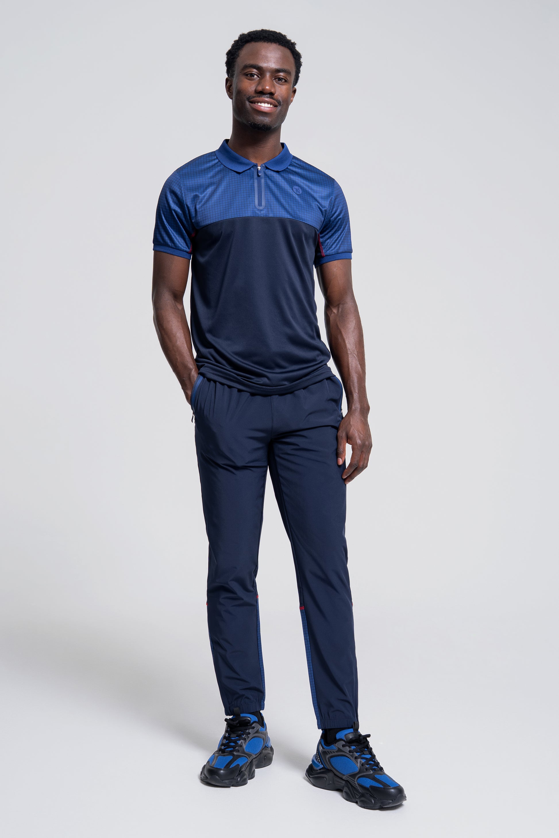 Damage Jogger Set Dark Navy