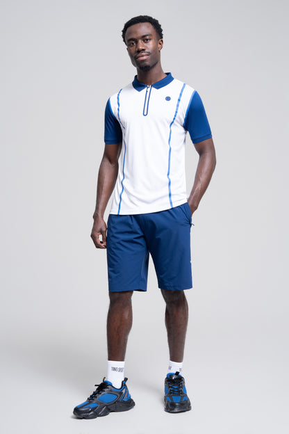 Metal Shorts Set Bleu Galouise
