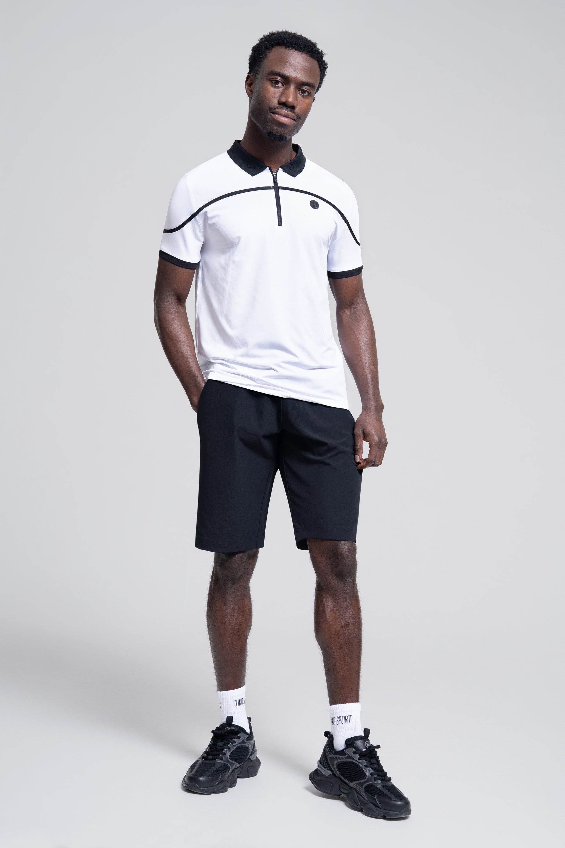 Grit Shorts Set White