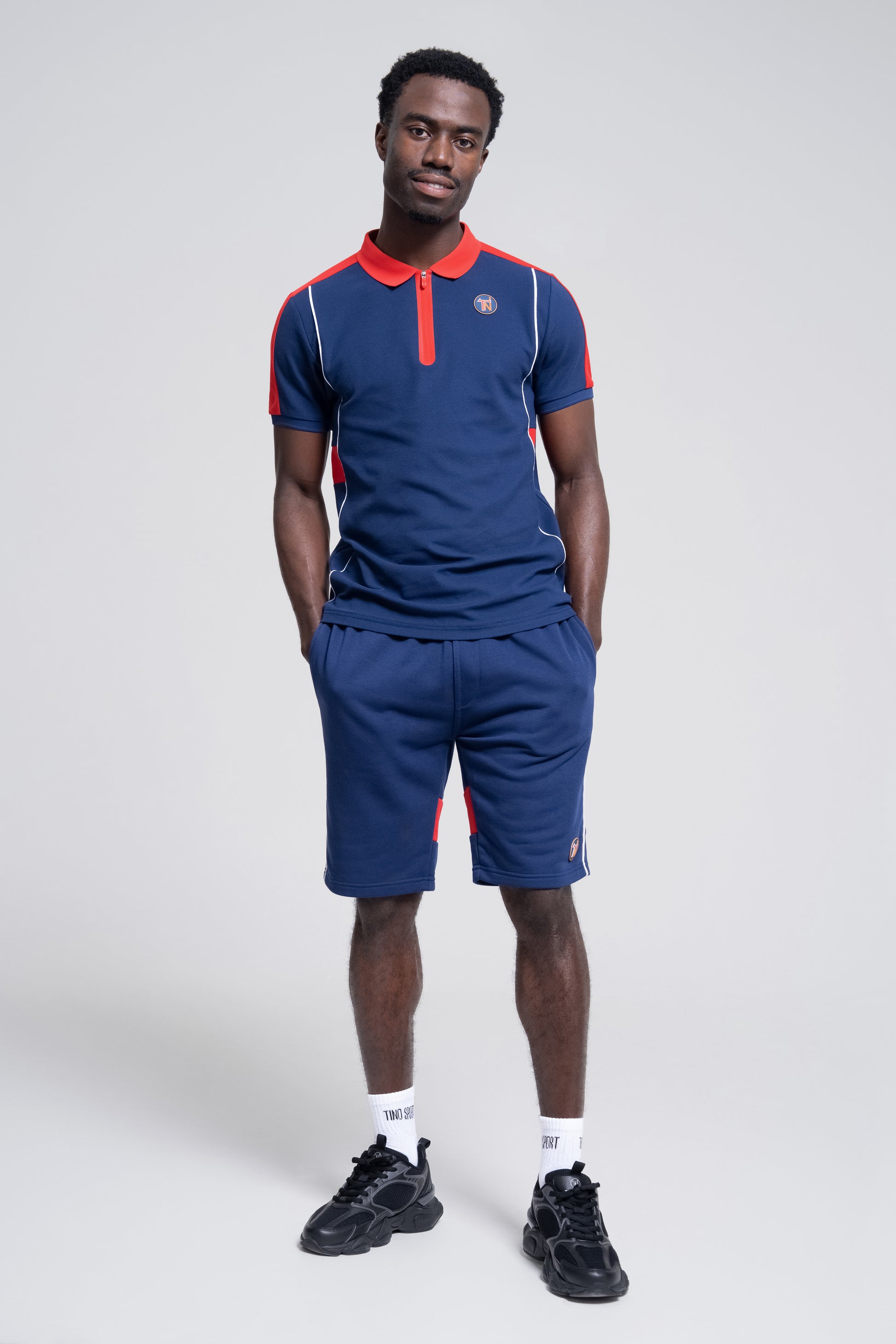 Henry Shorts Set Red