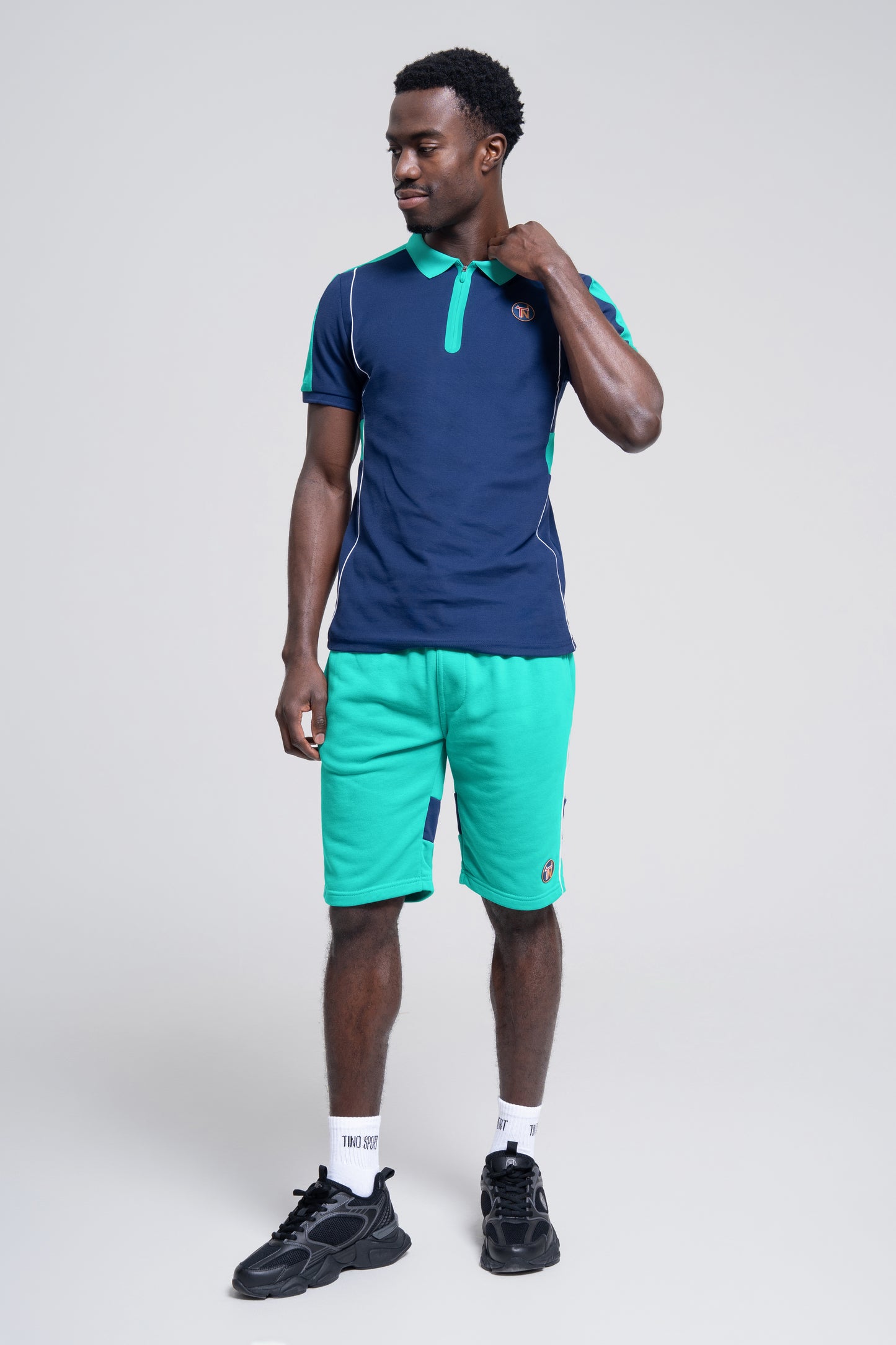 Henry Shorts Set Aqua Green