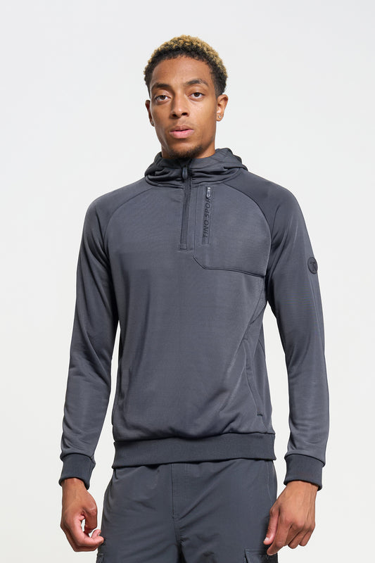 Deep Hoodie Asphalt