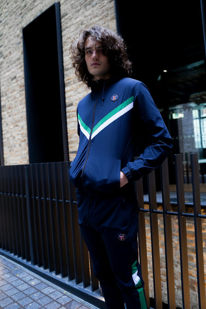 Beverly Tracksuit - Navy / Amazon XS Blue