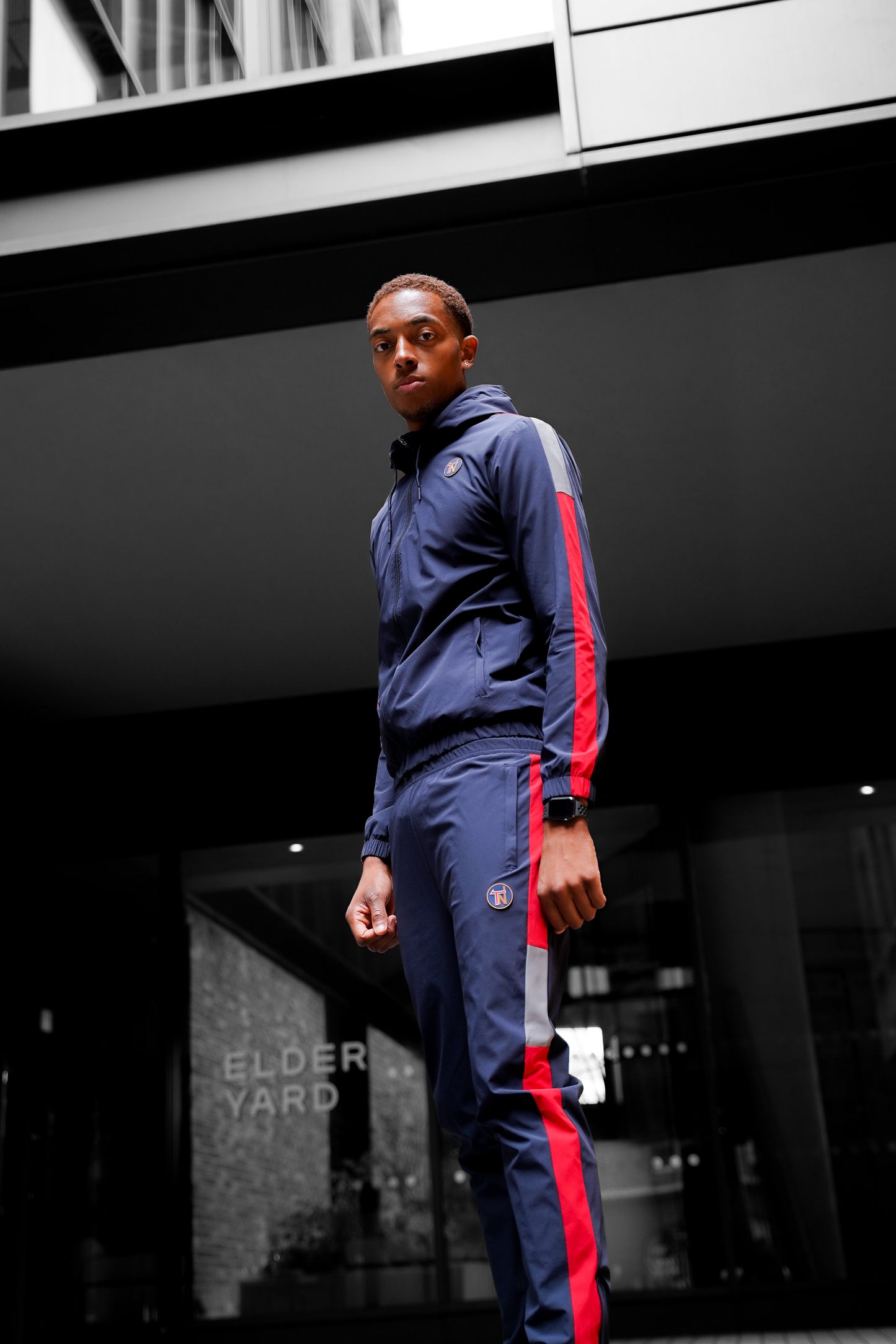 Mexico Tracksuit - Navy / China Red