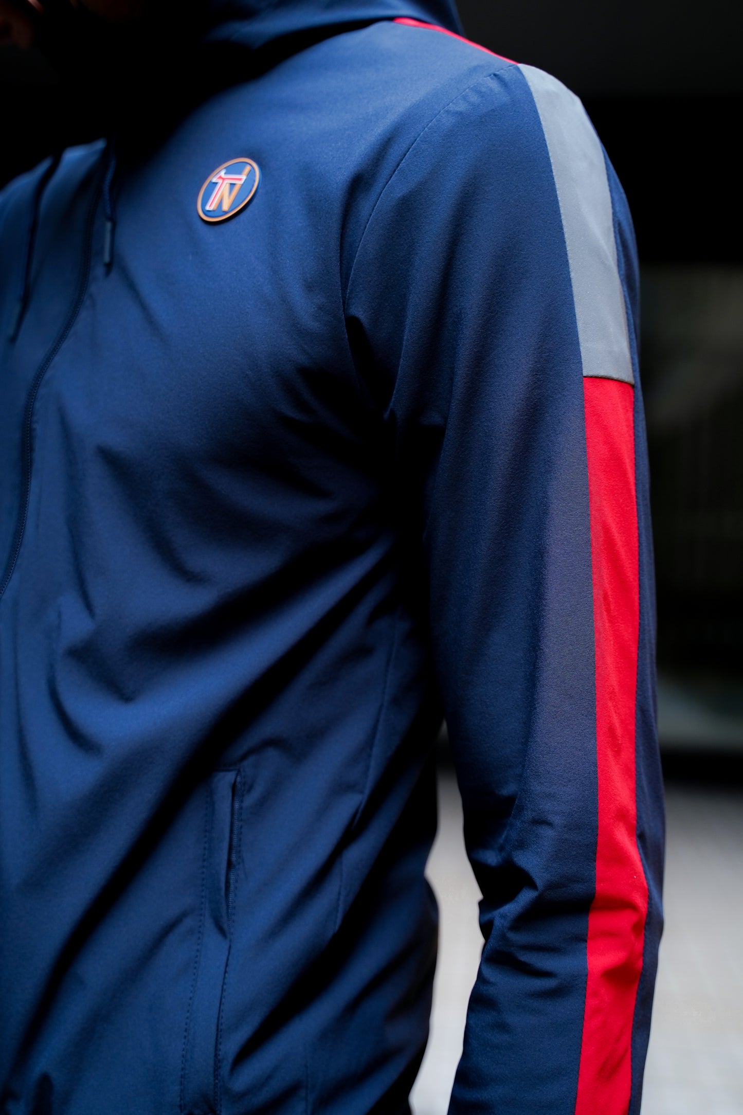Mexico Tracksuit - Navy / China Red