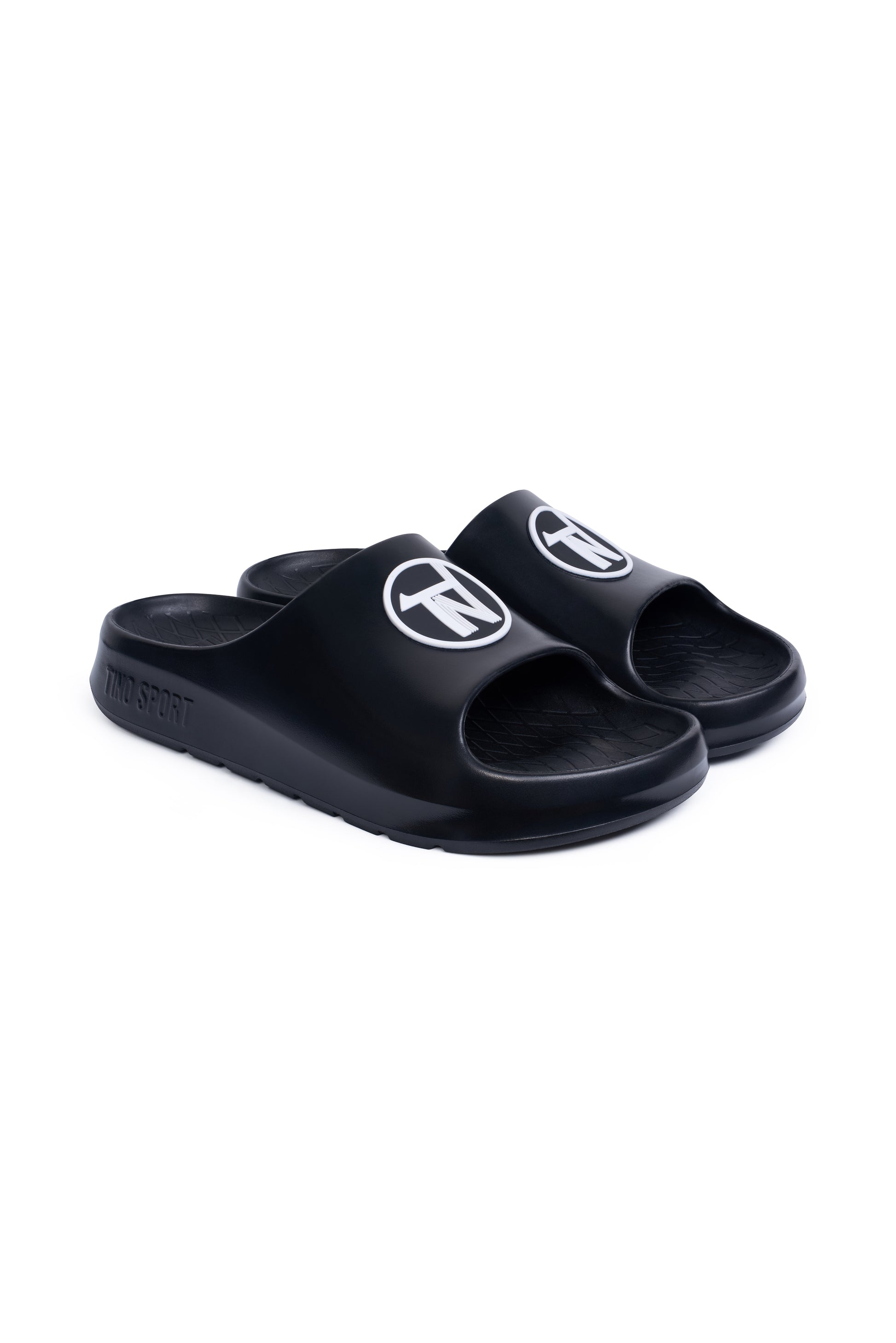 Breeze Sliders - Black / White Black