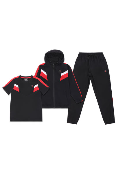 VIP Junior 3-Piece Tracksuit Black