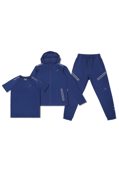 Schwartz Junior 3-Piece Tracksuit Bleu Galouise